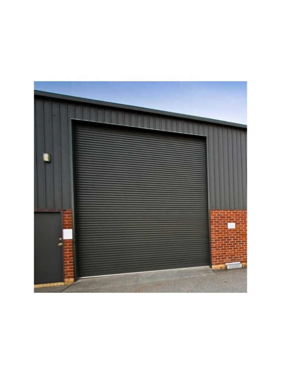 Aluminum Roller Rolling Shutter Garage Door with Anti-Thief Lock