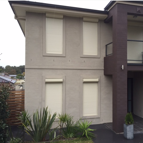 electrical  rolling up aluminium window shutter