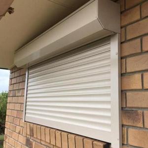 electrical  rolling up aluminium window shutter