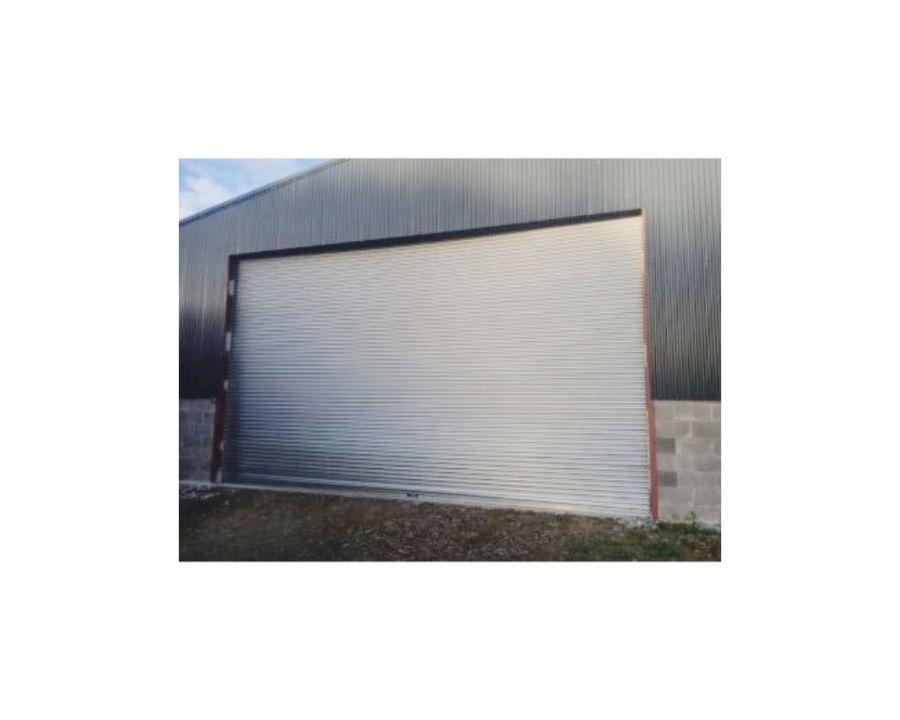 Wide Span Steel Roller Shutter Door with Wind Lock for Warehouse