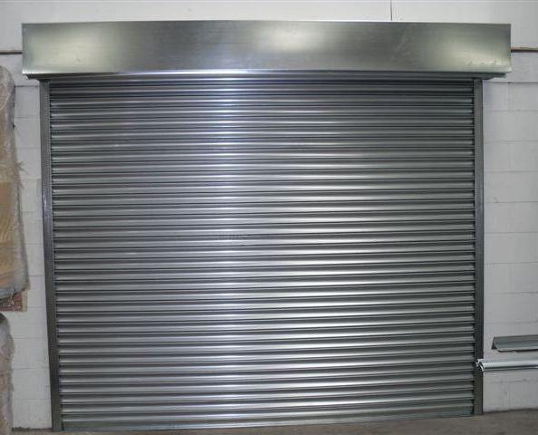 Wide Span Steel Roller Shutter Door with Wind Lock for Warehouse