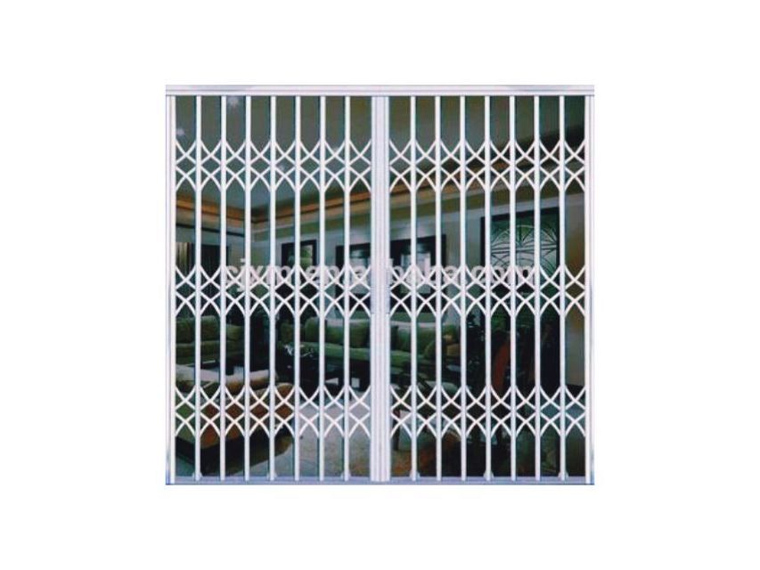 Collapsible Fence/Fencing Sliding Metal Security Stainless Steel Sliding Wrought Iron Door Iron Grill Design Door