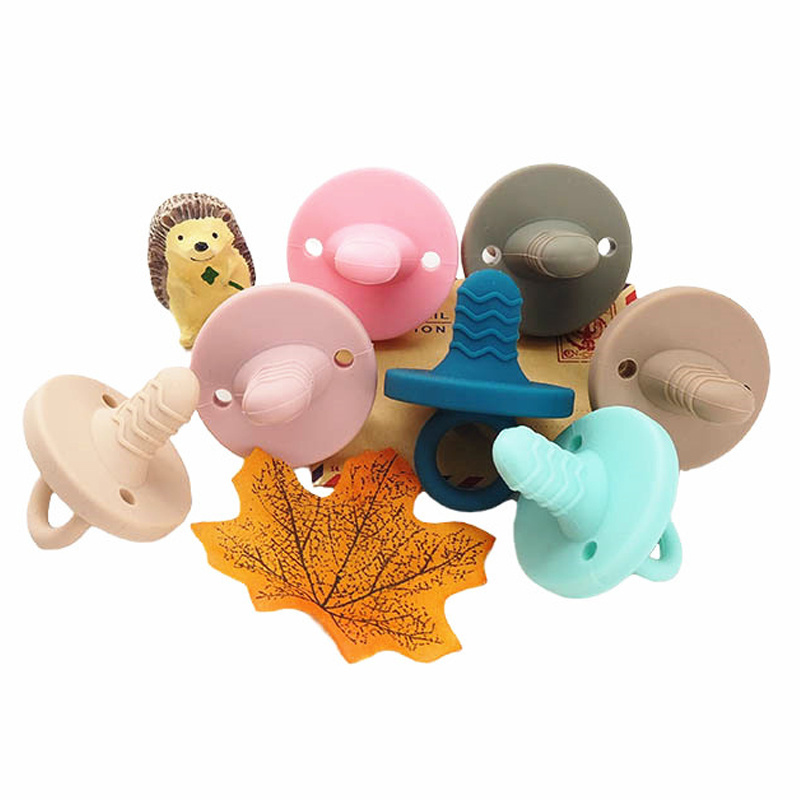 New BPA Free Newborn Comfort Appease Nipple Dummy Pacifier Soother Teether Nursing Baby Silicone Pacifier