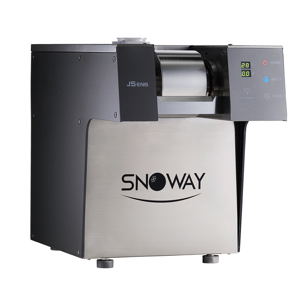 SNOWAY 2020 NEW!! Bingsu Machine Snowflake Ice Machine Bingsu Snow Machine, Mini-H(JSB-158W), Korea