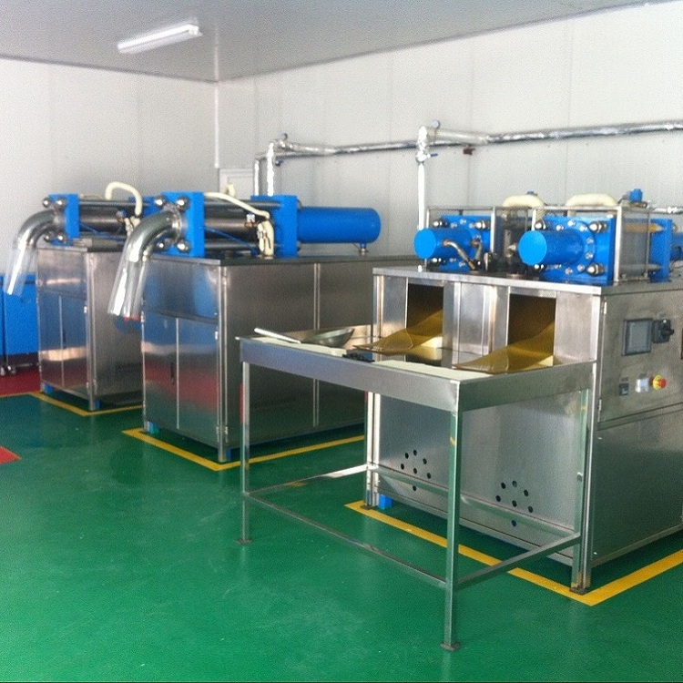 50kgs/hr Pellet Dry Ice Making Machine for Seafood Freshness