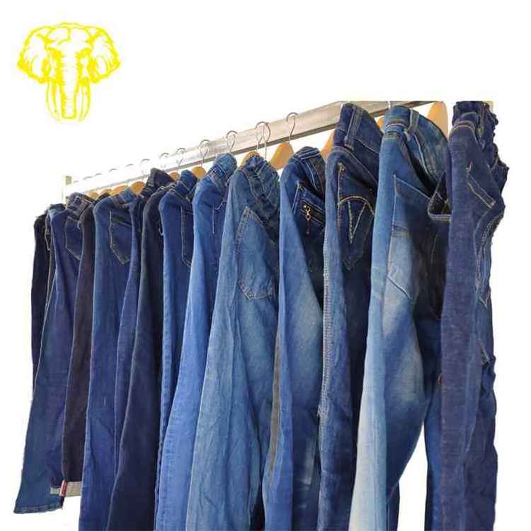 Jeans women second hand thailand supplier used lady clothes