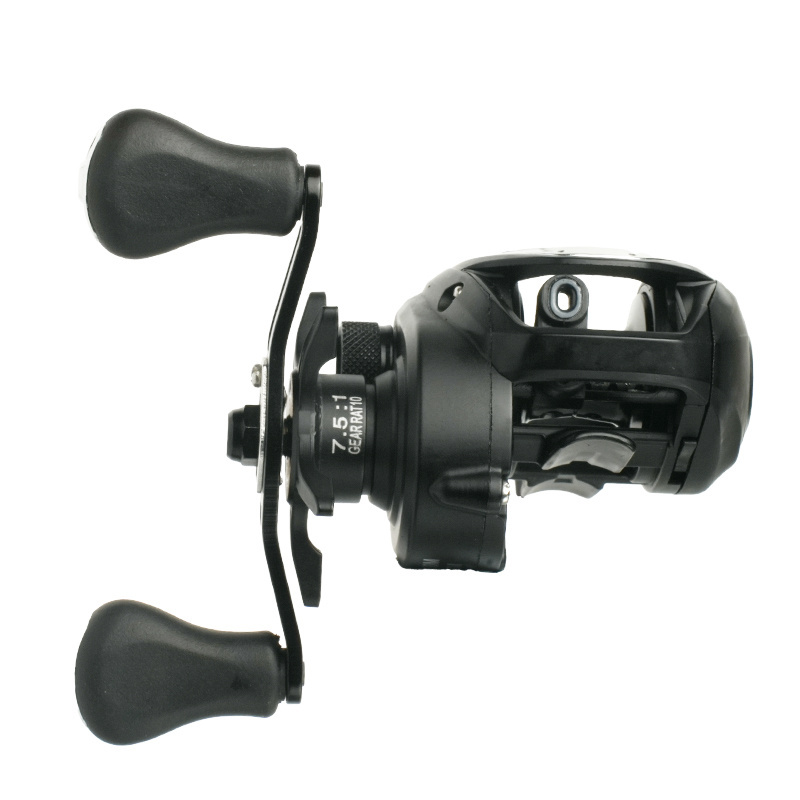 CC80 Baitcasting Fishing Reel 8kg Power Super Lightweight 7.5 Bait Casting Fishing Reel One-way Clutch Magnetic Brake