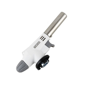 Baking Torch Flame Gun Small Welding Gun Bbq Lighters Ceramic Coating Round Plastic Outdoor Barbecue Kitchen Baking Torch