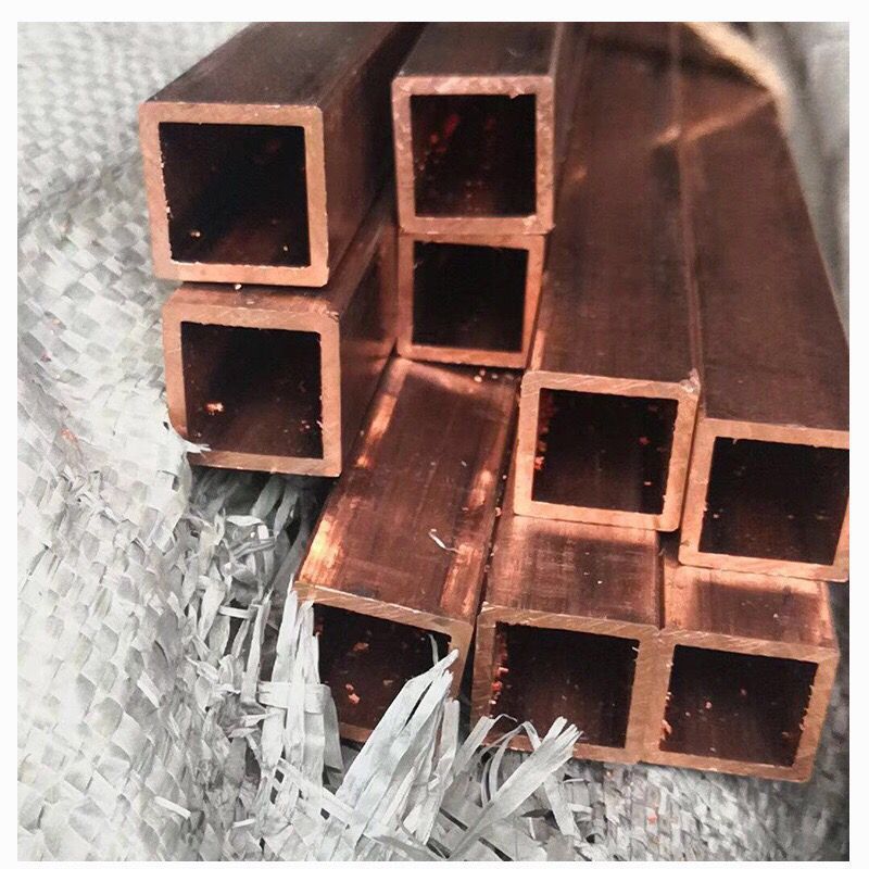 TP1 T2 Silver Copper Square Rectangular Casting CCM Mould Tube Copper Pipe Tube