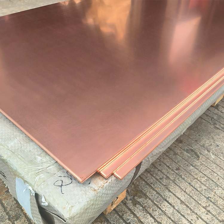 Pure Copper 3mm 5mm 20mm Thickness 99.99% Copper Cathodes T2 4x8 Copper Plate Sheets Supplier