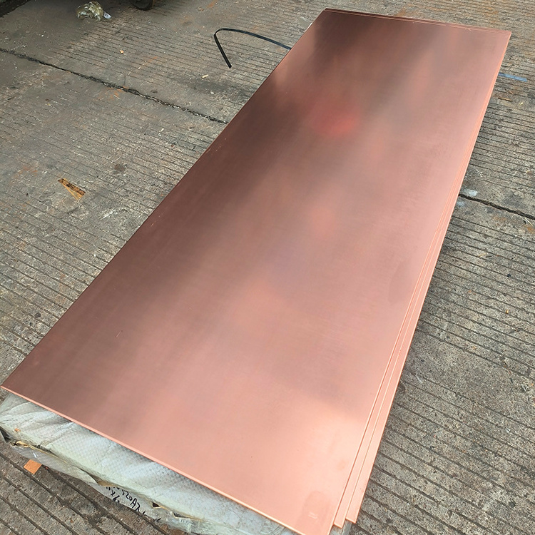 Pure Copper 3mm 5mm 20mm Thickness 99.99% Copper Cathodes T2 4x8 Copper Plate Sheets Supplier