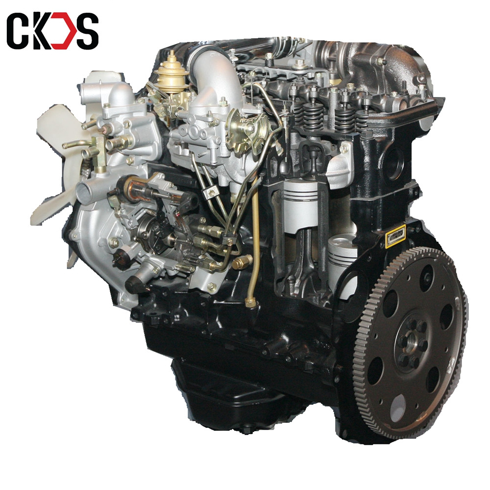 Top quality Toyota used diesel complete engine assembly truck spare parts for 1ZZ 2ZZ 3ZZ Toyota hilux coaster