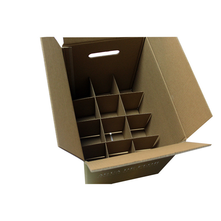 Homeware Biodegradable Paper Packaging carton cardboard box with compartments