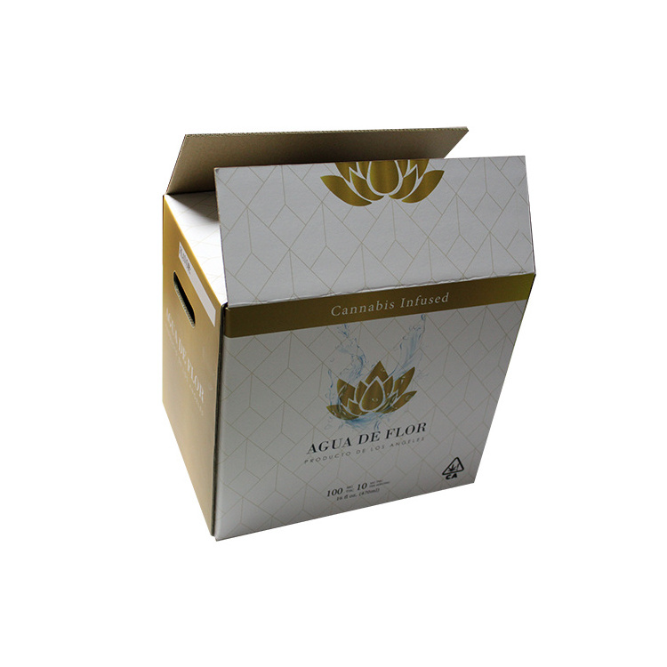 Homeware Biodegradable Paper Packaging carton cardboard box with compartments