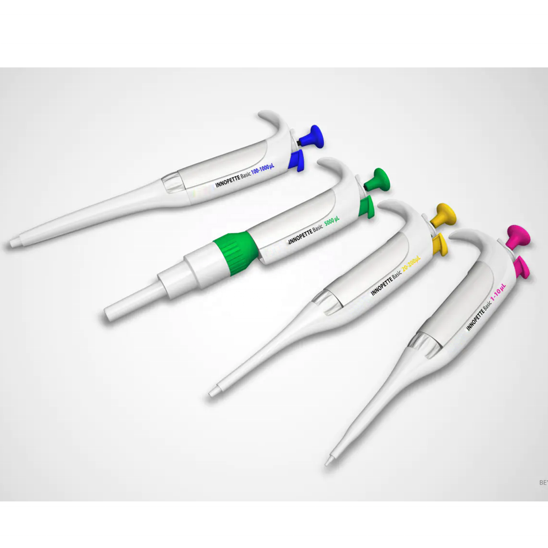 InnoPtte Plus Pipette Lab digital Multi Channel Pipette single channel micro pipette 0.1uL to 10mL