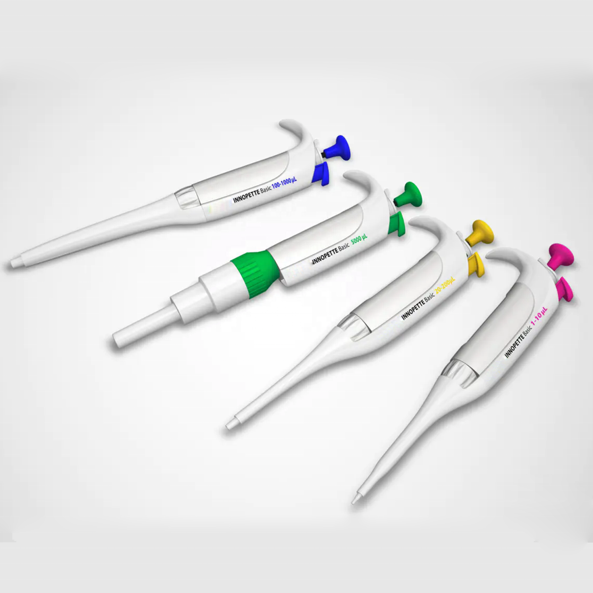 InnoPtte Plus Pipette Lab digital Multi Channel Pipette single channel micro pipette 0.1uL to 10mL