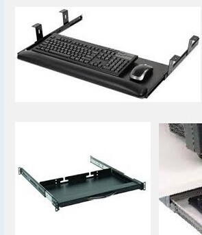 Mount Clamp Keyboard Tray Ergonomic Under Desk Pull Out Keyboard and Mouse Platform with Easy Installation