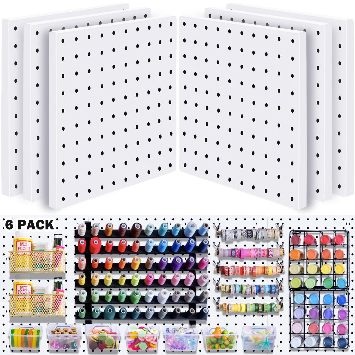 Metal Pegboard Wall Organizer Panels, Wall Mount Display Pegboard,Pegboard Wall Organizer