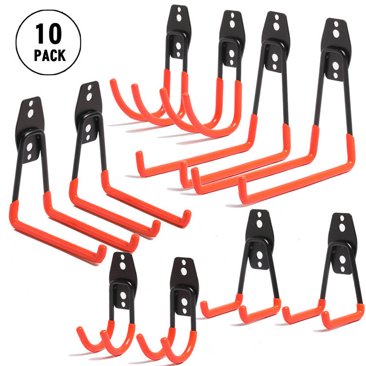 Heavy Duty Garage, Storage Hooks Steel Tool Hangers for Garage Wall Mount Utility Hooks and Hangers