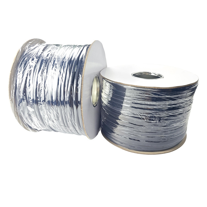 2mm~70mm diameter Insulation PET braided expandable cable sleeve for electric wire