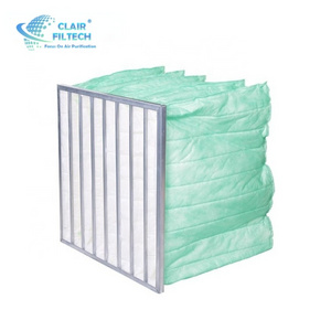 Factory direct sale Pre Panel Air Filter Media Pocket G3 G4 Aire Filtro De Vidrio Aktif Karbon Activated Carbon Filtre