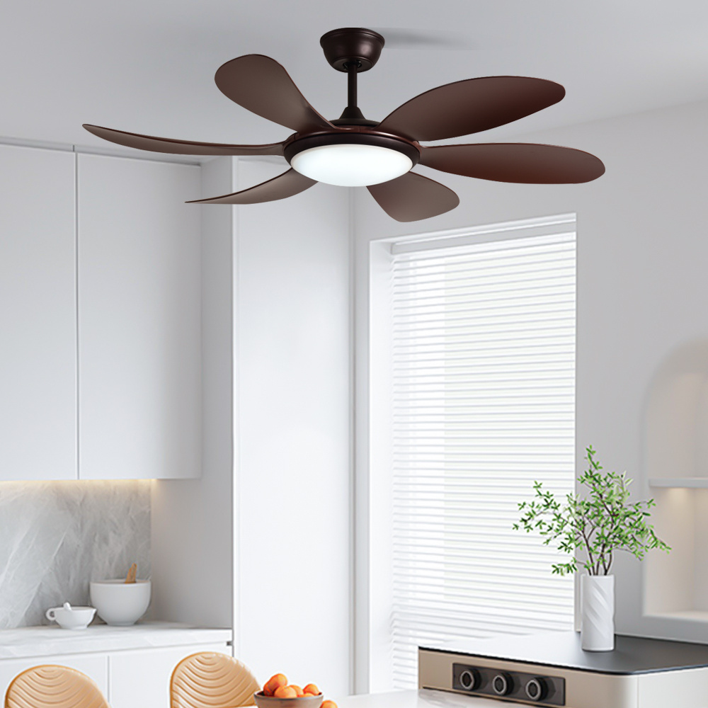 Excellent Quality Modern Remote Control Living Room Decorative Ceiling Fan 220V Electric Retro Ceiling Fan