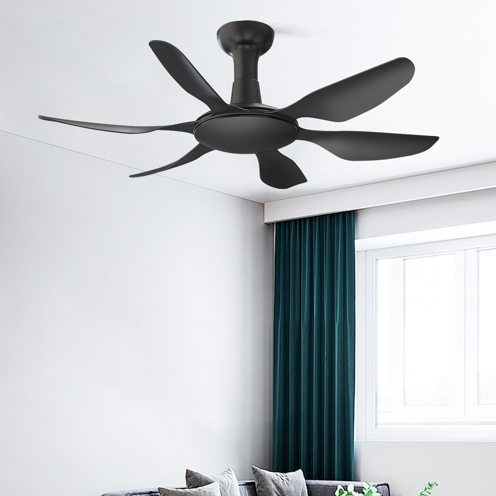 Indoor 56inch Design Ceiling Fan Remote Control Energy Saving Copper Motor Modern Bedroom Fan Ceil