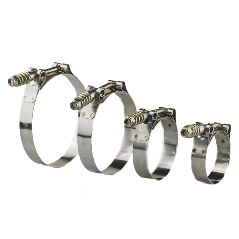 t bolts spring hose clamp 304 stainless steel all sizes constant tension pipe clamp