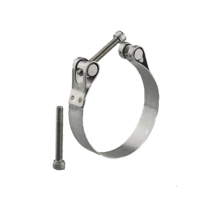 T bolt 304 stainless steel compact barrel t bolt clamp for auto hose