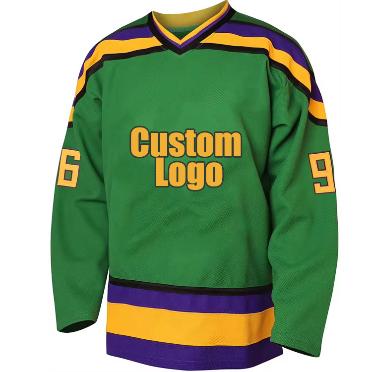 Custom Hockey Uniform Pro Tackle Twill Hockey Jersey Breathable Custom Ice Hockey Jerseys