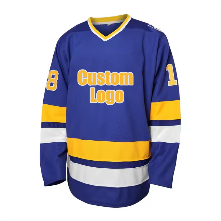 Custom Hockey Uniform Pro Tackle Twill Hockey Jersey Breathable Custom Ice Hockey Jerseys