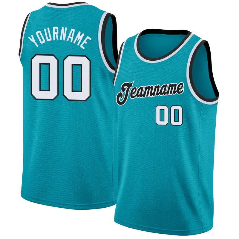 Custom Sport Wear Basketball Jersey Embroidery Japan Light Green Basketball Jersey