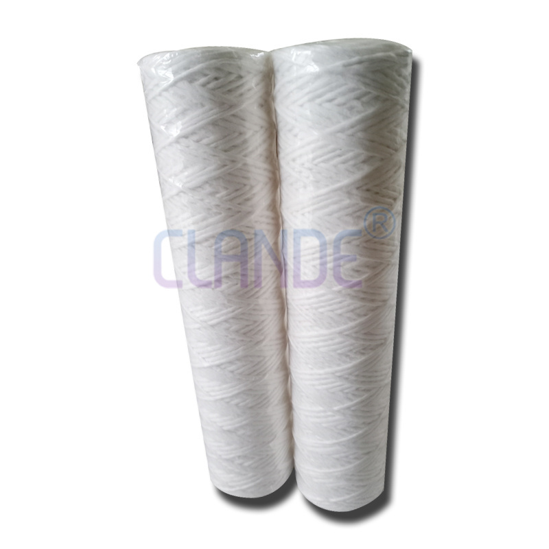 Municipal Water 20 Inch Pp String Wound Filter Cartridge With Top Quality