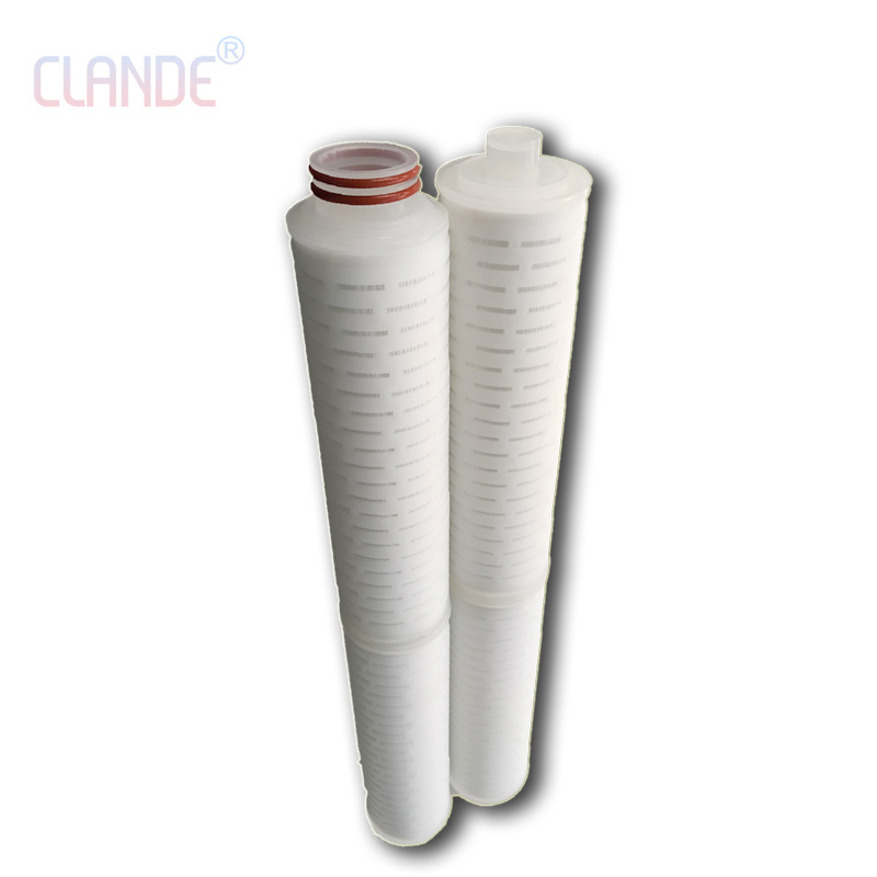 Industrial Pleated Membrane Filter Cartridge For Ro Water/Liquid/Wine Treatment