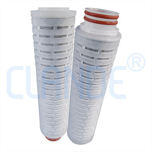 Industrial Pleated Membrane Filter Cartridge For Ro Water/Liquid/Wine Treatment