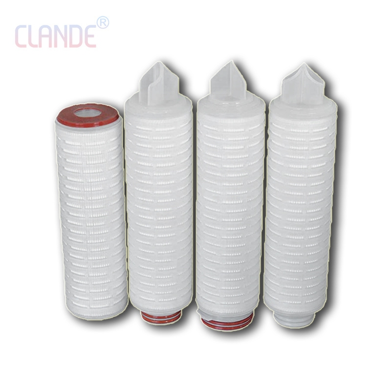 Industrial Pleated Membrane Filter Cartridge For Ro Water/Liquid/Wine Treatment