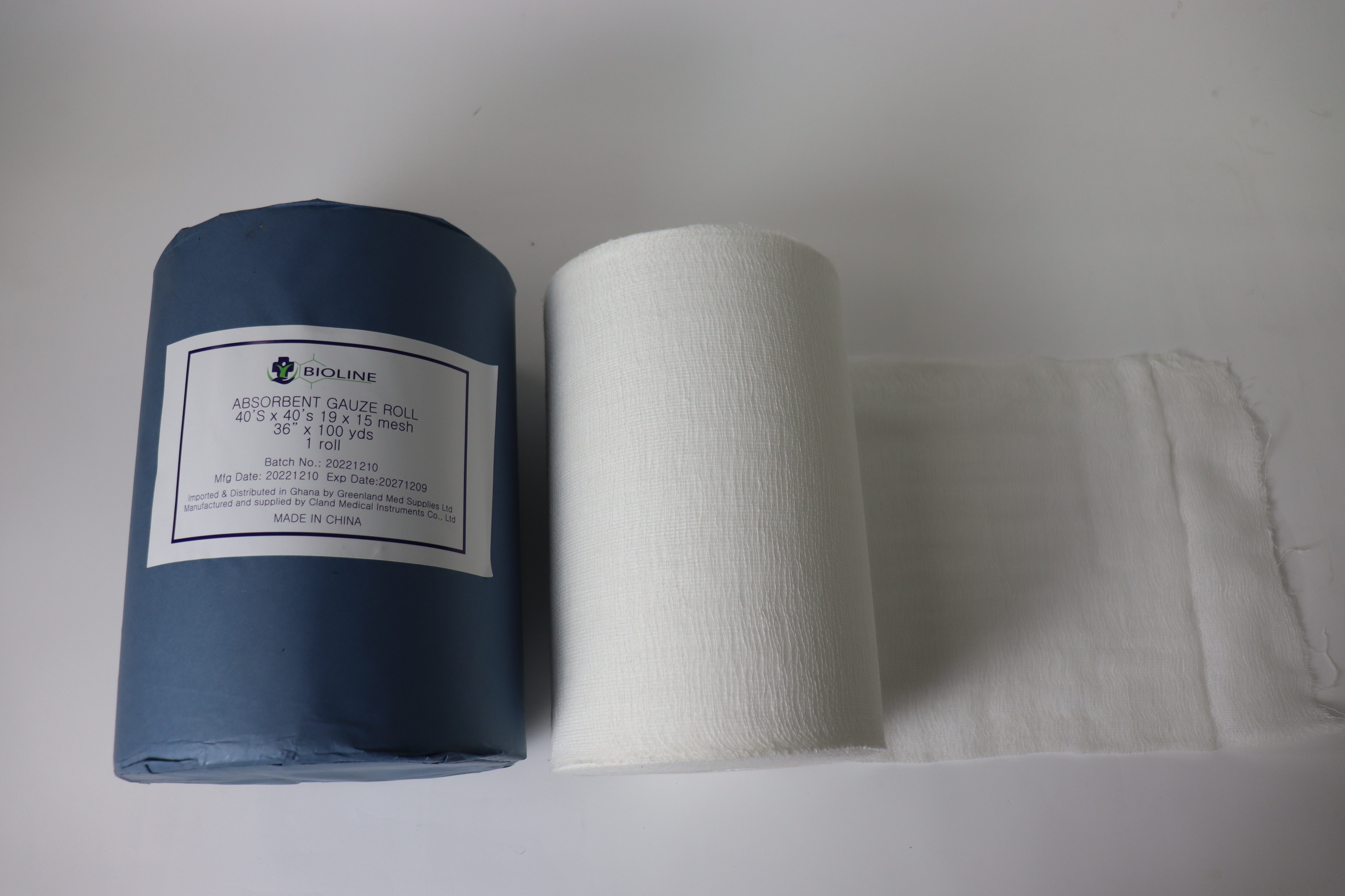 Low Price Comfortable Medical Surgical Absorbent 100% Cotton Gauze Roll