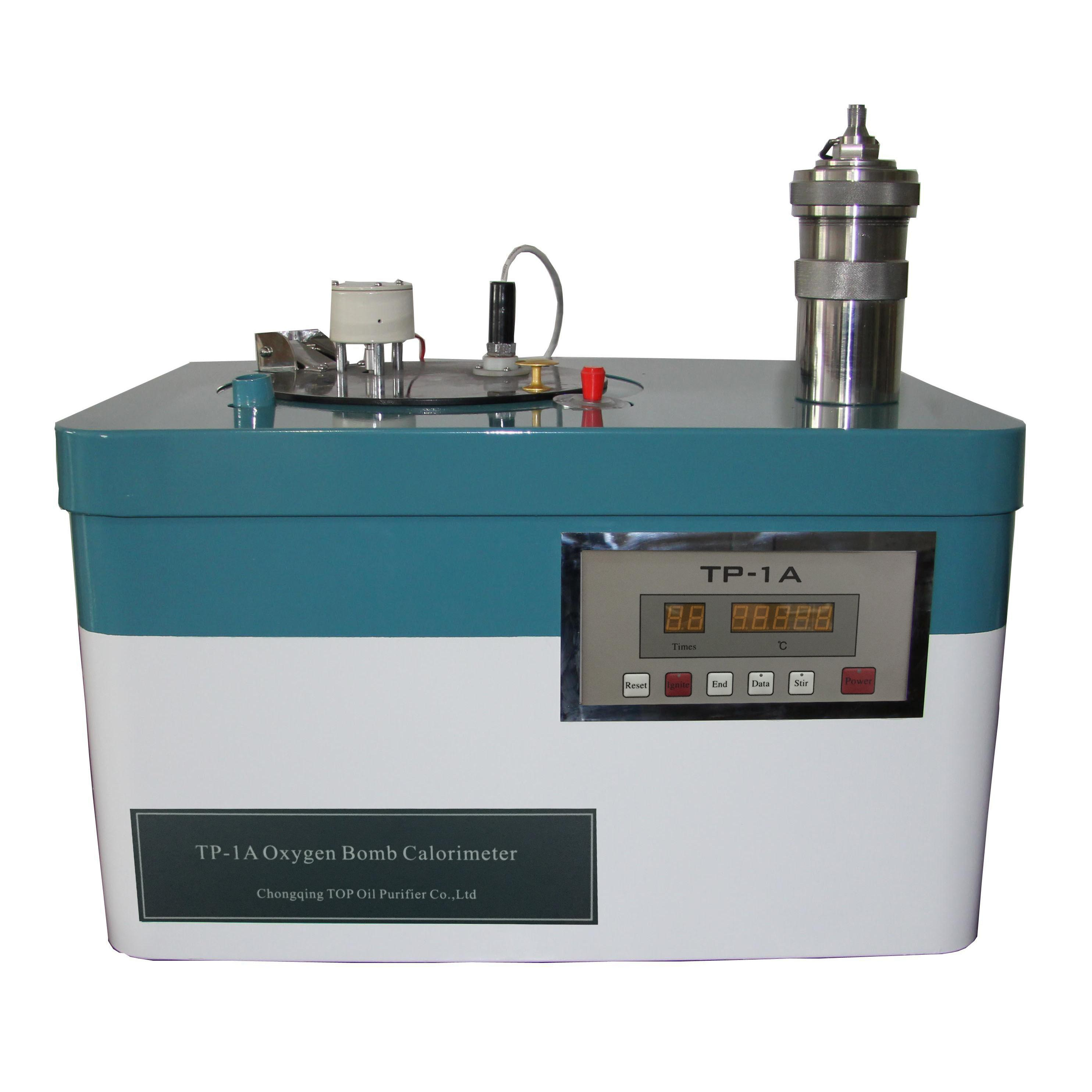 High Precision Petroleum Coal Coke Testing Machine Automatic Calorific Value Measuring Equipment Oxygen Bomb Calorimeter For Lab