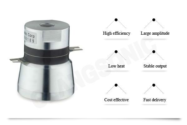 40KHz ultrasonic piezoelectric transducer for ultrasonic cleaner/submersible transducer