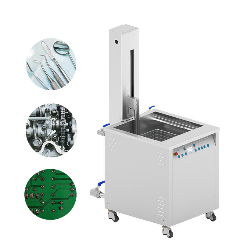 Heavy Duty Filtration System Ultrasound Window Blind Cleaning Machine 120L Industrial Ultrasonic Cleaner