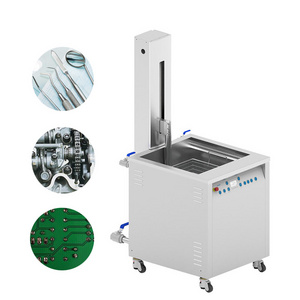 Heavy Duty Filtration System Ultrasound Window Blind Cleaning Machine 120L Industrial Ultrasonic Cleaner