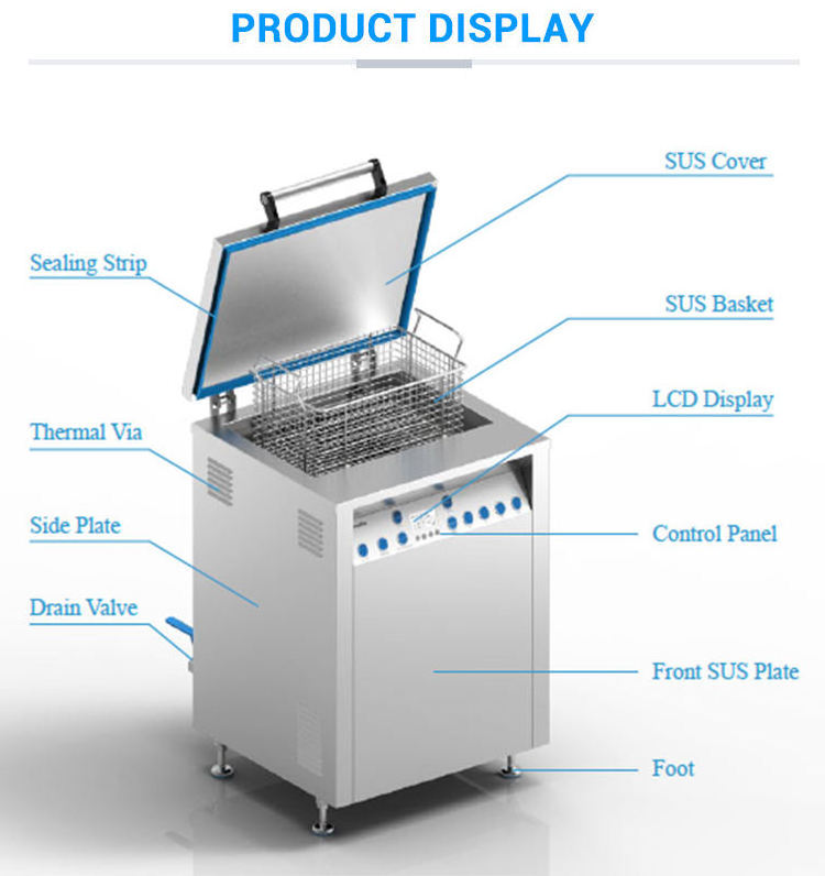 Low Price Ultrasonic Cleaner Stainless Bath Ultrasonic Vibration Saw Blade Cleaner Rust Removal