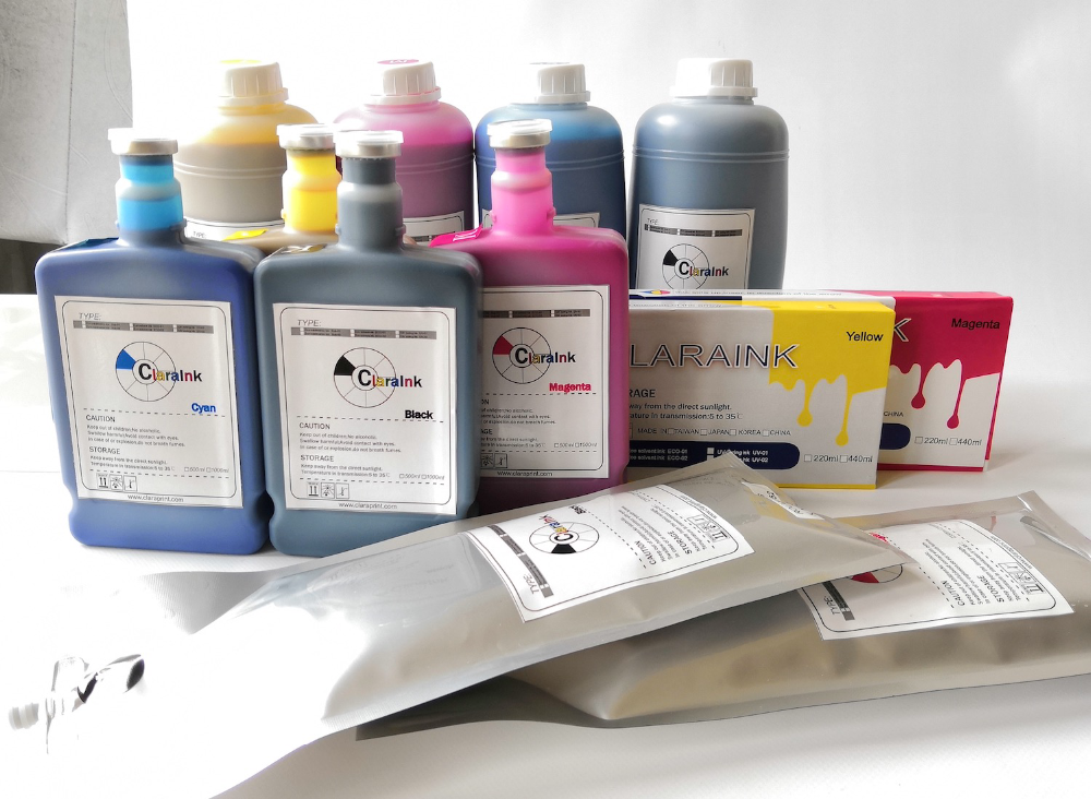 uv bulk ink system use for Roland LEJ640 printer 6 pcs ink barrels& 8 pcs refill ink cartridge