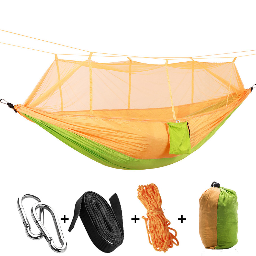 Factory Outlet Nylon Outdoor Hammock Camping Baby Hammock Bug Net With Mosquito Netting