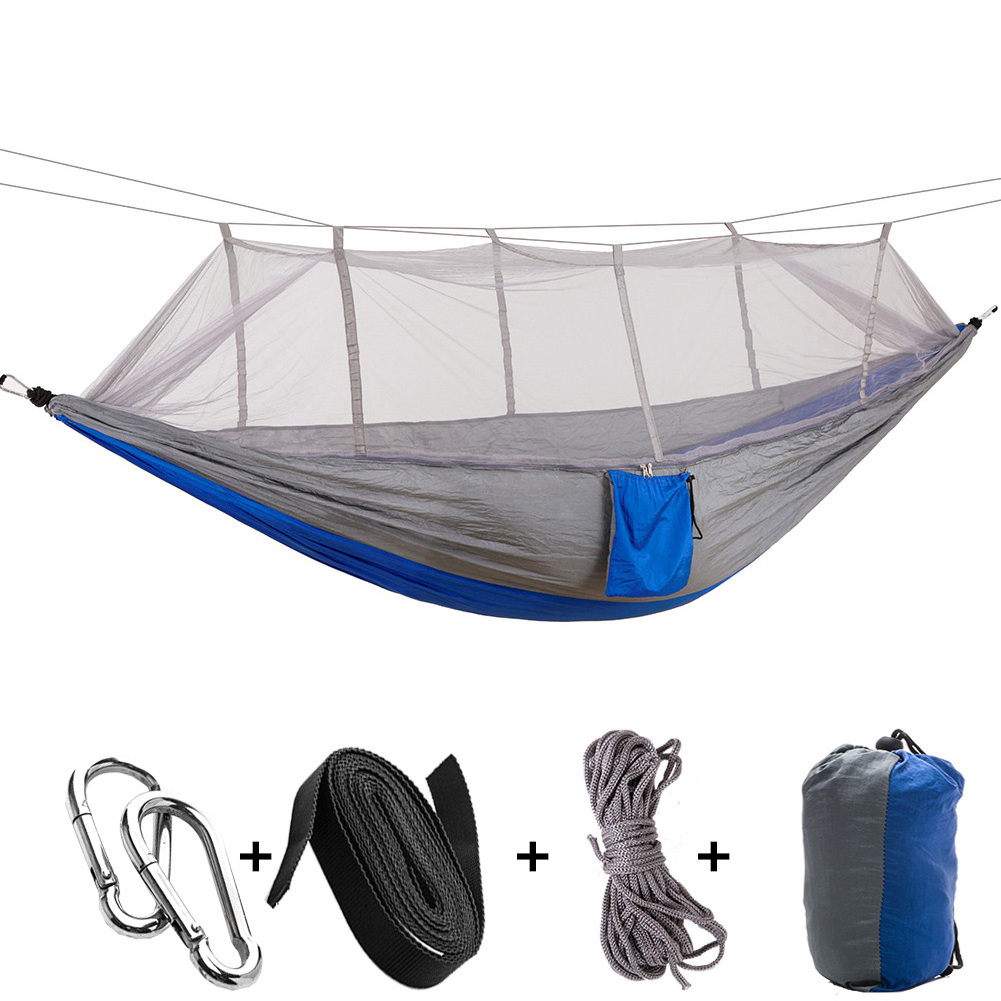 Factory Outlet Nylon Outdoor Hammock Camping Baby Hammock Bug Net With Mosquito Netting