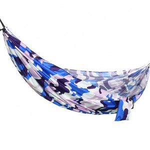 Travel Lightweight Polyester Photo Printing Camping Single Hanging Hammock Swing Chair