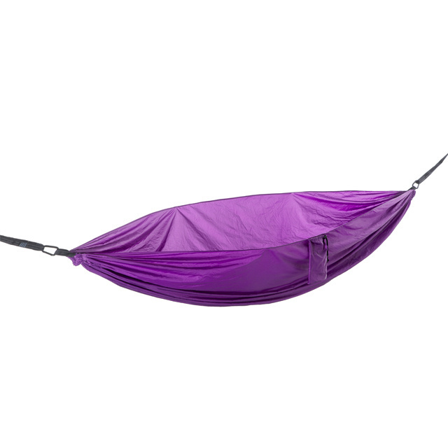 Outdoor Activity Customized Color 275*145cm Gearup Single Lightweight Nylon Camping Hammock