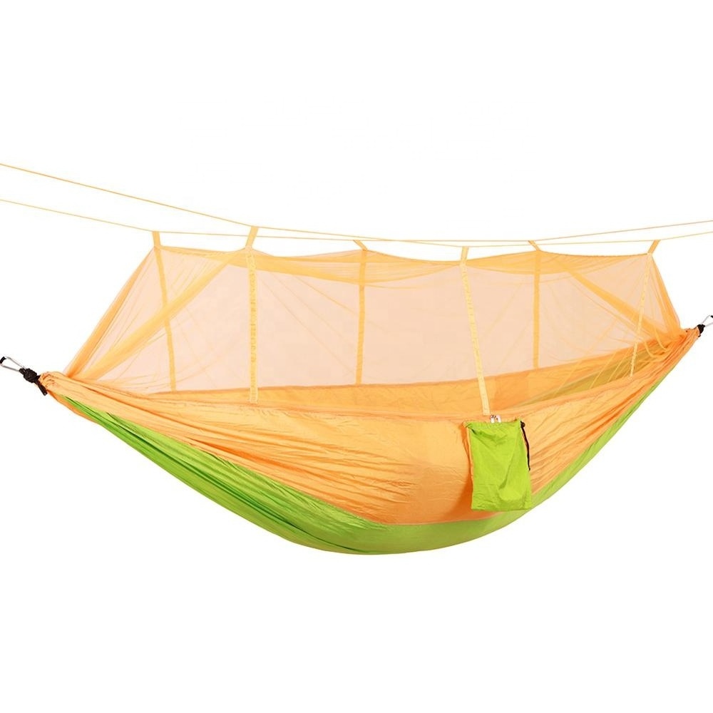 Double Hammock Stand Accessories Factory Outlet Nylon Hammock With Mosquito Net