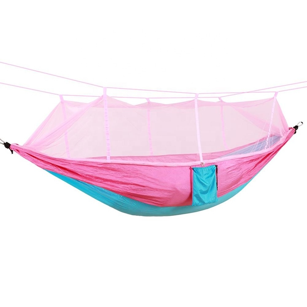 Double Hammock Stand Accessories Factory Outlet Nylon Hammock With Mosquito Net