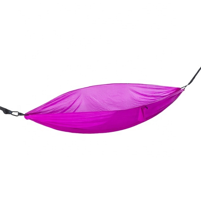 2021 Portable 380T Single Ultra-light Nylon Outdoors Camping Hammock Tent Camping Double